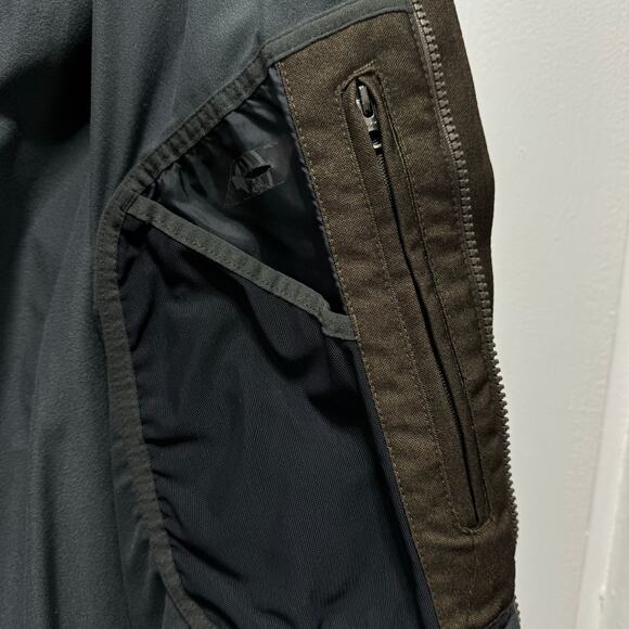 REI Coop Heavy Hooded Jacket Brown Size Large Mens - Picture 8 of 9